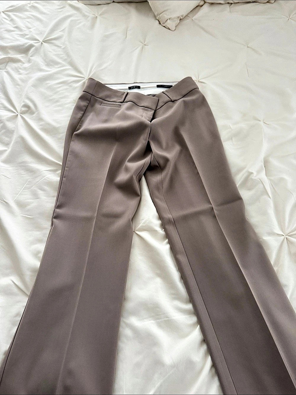 Ann Taylor LOFT Zoe Trouser Straight Leg Trousers Size 8